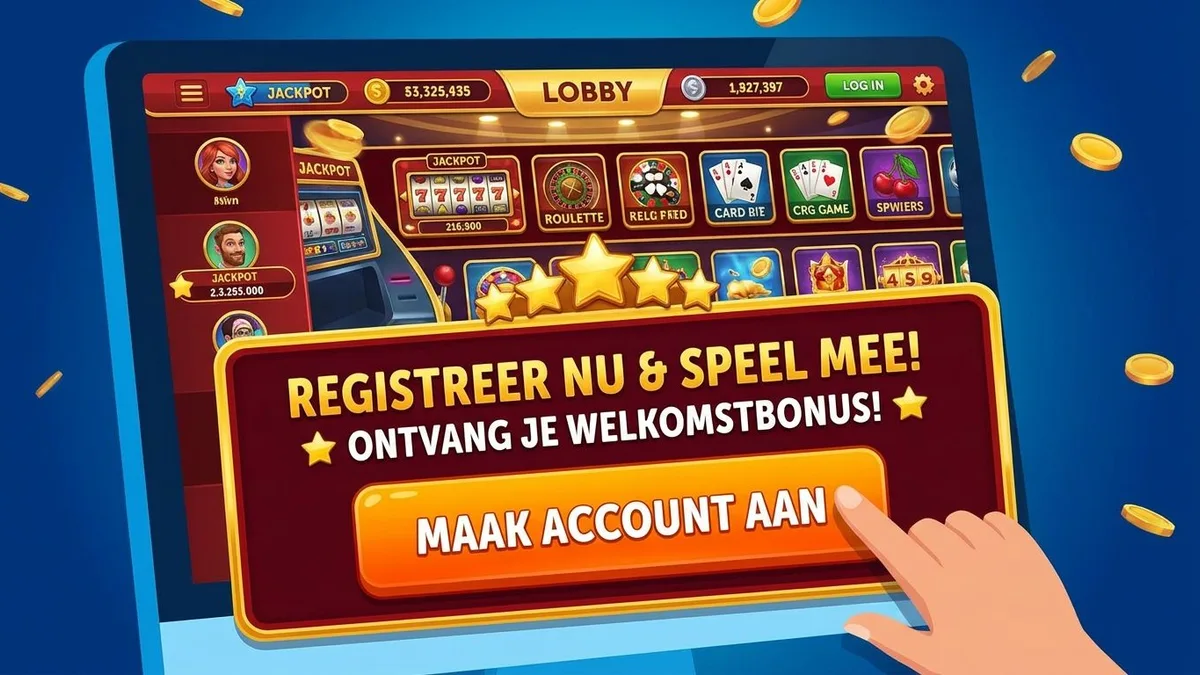 Registreren met bonus